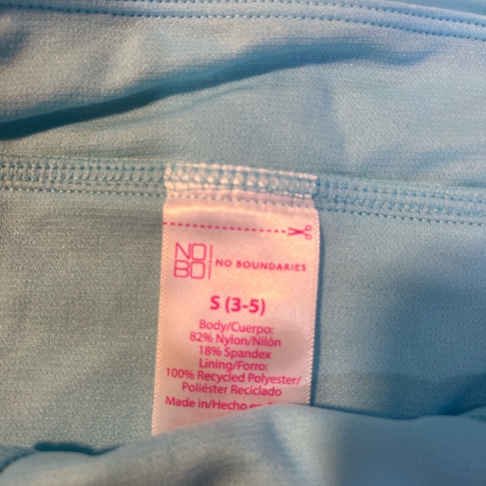 #342 No Boundaries Light Blue and Burgundy Bikini Set. Two for the price of one - Picture 3 of 9